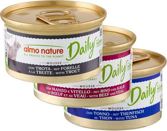 Almo Nature Daily Mousse Forelle Getreidefrei Dose – Bild 1 von 4