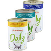 Produktbild von Almo Nature Daily Natural Katzenfutter Thunfisch getreidefrei Dose