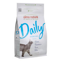 Produktbild von Almo Nature Daily Sterilised Katzen Trockenfutter Thunfisch zur Gewichtskontrolle 1,2 kg