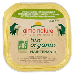 Almo Nature DailyMenu Bio Nassfutter für Hunde Adult mit Huhn und Gemüse 9 x 300 g – Bild 1 von 1