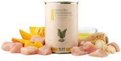 Produktbild von Almo Nature Finest Hundefutter Nass Huhn Monoprotein Stückchen in Sauce 6 x 400 g - 6 x 400 g