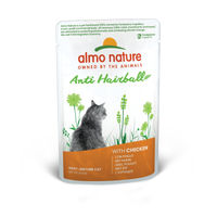 Produktbild von Almo Nature Functional Anti-Haarball Katzen Nassfutter Huhn Adult 30 x 70 g Beutel - 30 x 70 g