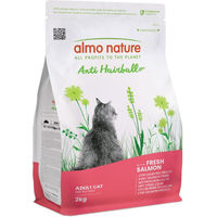 Produktbild von Almo Nature Functional Anti Hairball Katzenfutter mit Lachs für Adult, 2 x 2 kg - 2 x 2 kg