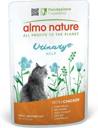 Produktbild von Almo Nature Functional Urinary Help Katzen Nassfutter Huhn Adult Getreidefrei 6 x 70 g - 6 x 70 g