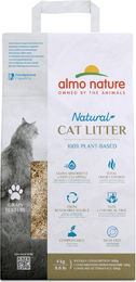 Almo Nature Grain Texture Katzenstreu pflanzlich biologisch abbaubar und kompostierbar 4 kg - 4 kg – Bild 1 von 8