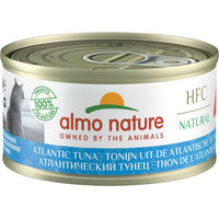 Produktbild von Almo Nature HFC 70 Katzenfutter Atlantik Thunfisch getreidefrei 24 x 70 g