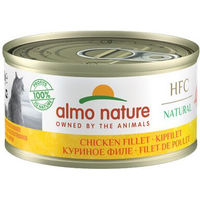 Produktbild von Almo Nature HFC 70 Natural Katzenfutter Hühnerfilet Monoprotein 24 x 70 g