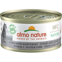 Produktbild von Almo Nature HFC 70 Natural Katzenfutter Thunfisch und Junge Anchovis Monoprotein 24 x 70 g