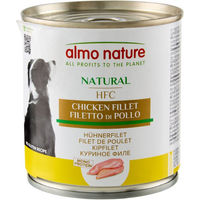 Produktbild von Almo Nature HFC Classic Adult Hundefutter Hühnerbrust Stückchen in Sauce 12 x 280 g Monoprotein ohne Konservierungsstoffe und Aromastoffe - 6 x 280 g