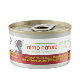 Almo Nature HFC Classic Home Made Hund Nassnahrung Rind mit Kartoffeln und Erbsen 95 g 24 Stück – Bild 1 von 1