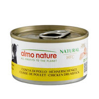 Produktbild von Almo Nature HFC Classic Nassnahrung für Hunde mit Hühnerschenkel 95 g 24 Stück
