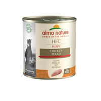 Produktbild von Almo Nature HFC Classic Nassnahrung für Hunde mit Huhn Reis Käse Ei Junior 12 x 280 g glutenfrei