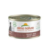 Produktbild von Almo Nature HFC Classic Nassnahrung für Hunde mit Rind Monoprotein 24 x 95 g
