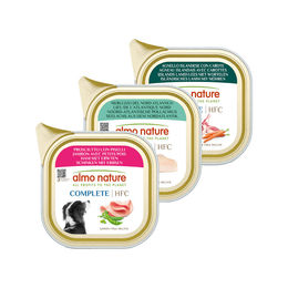 Produktbild von Almo Nature HFC Complete Katzen Nassfutter Schinken mit Erbsen 17 x 85 g