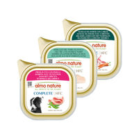 Produktbild von Almo Nature HFC Complete Katzen Nassfutter Schinken mit Erbsen 17 x 85 g