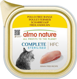 Almo Nature HFC Complete Sterilisiert Katzenfutter Freilandhuhn und Schwein glutenfrei und getreidefrei 17 x 85g - 17 x 85 g – Bild 1 von 2