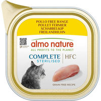 Produktbild von Almo Nature HFC Complete Sterilisiert Katzenfutter Freilandhuhn und Schwein glutenfrei und getreidefrei 17 x 85g - 17 x 85 g