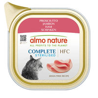 Produktbild von Almo Nature HFC Complete Sterilized Katzenfutter Schinken Huhn Getreidefrei Glutenfrei 17 x 85 g - 17 x 85 g