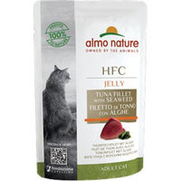 Produktbild von Almo Nature HFC Cuisine Katzenfutter Thunfisch in Gelee 24 x 55 g