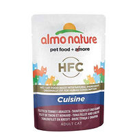 Produktbild von Almo Nature HFC Cuisine Katzenfutter Thunfisch mit Hummer in Gelee 24 x 55 g - 55 g