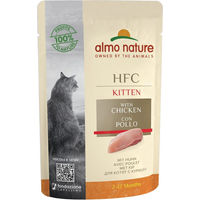 Produktbild von Almo Nature HFC Cuisine Kittenfutter 24 x 55 g Beutel