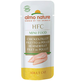 Almo Nature HFC Green Label Mini Food Katzensnack Hühnerfilet für erwachsene Katzen 3 g - 3 g – Bild 1 von 4