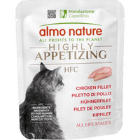 Produktbild von Almo Nature HFC Highly Appetizing Katzen Nassfutter Hühnerfilet Adult 6 x 50 g mit hohem Fleischanteil ohne Zusatzstoffe