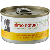 Produktbild von Almo Nature HFC Hundefutter Adult Huhn Filets in Sauce 6 x 95 g Monoprotein - 6 x 95 g