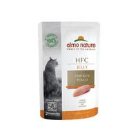 Produktbild von Almo Nature HFC Jelly Huhn Katzenfutter 24x55g