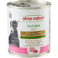 Produktbild von Almo Nature HFC Katzen Nassfutter Kalb mit Schinken Stückchen in Sauce 12 x 290 g - 12 x 280 g