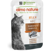 Produktbild von Almo Nature HFC Katzen Nassfutter Sardine in Gelee 24 x 55 g - 24 x 55 g