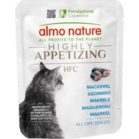 Produktbild von Almo Nature HFC Katzenfutter Adult Makrele mit hohem Fleischanteil ohne Farb- und Aromastoffe 6 x 50 g