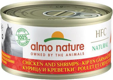 Almo Nature HFC Katzenfutter Huhn und Garnele mit hohem Fleischanteil 24 x 70 g – Bild 1 von 2