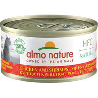 Produktbild von Almo Nature HFC Katzenfutter Huhn und Garnele Monoprotein 24 x 70 g