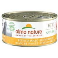 Produktbild von Almo Nature HFC Katzenfutter Hühnerbrust für alle Altersstufen 24x150g - 24 x 150 g