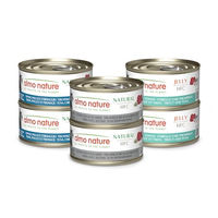 Produktbild von Almo Nature HFC Katzenfutter Multipack mit Thunfisch und Huhn Stückchen in Sauce Adult 24 x 70 g - 6 x 70 g