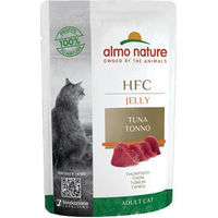 Produktbild von Almo Nature HFC Katzenfutter Thunfisch in Gelee 24 x 55 g