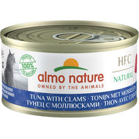 Produktbild von Almo Nature HFC Katzenfutter Thunfisch und Muscheln 24 x 70 g