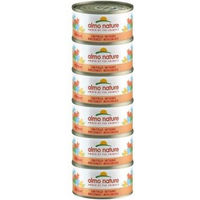 Produktbild von Almo Nature HFC Kitten Nassfutter Huhn Stückchen in Sauce Glutenfrei & Monoprotein 6 x 70g - 6 x 70 g