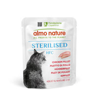 Produktbild von Almo Nature HFC Light Sterilised Hühnerfilet zur Gewichtskontrolle 24x50g