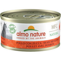 Produktbild von Almo Nature HFC Nassfutter für ausgewachsene Katzen Huhn mit hohem Fleischanteil glutenfrei 6 x 70g - 6 x 70 g