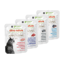 Produktbild von Almo Nature HFC Nassfutter für Katzen mit Atlantischem Thunfisch