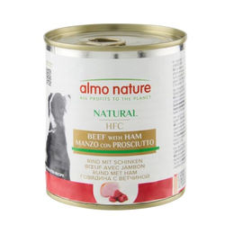 Almo Nature HFC Nassnahrung für Hunde mit Rind und Schinken in Sauce - 12 x 280 g – Bild 1 von 6