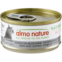 Produktbild von Almo Nature HFC Natural Katzen Nassfutter Filets Thunfisch und Sardine Adult Glutenfrei 6 x 70 g - 6 x 70 g