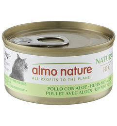 Almo Nature HFC Natural Katzen Nassfutter Huhn mit Aloe für erwachsene Katzen 24 x 70 g - 24 x 70 g – Bild 1 von 3