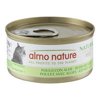 Produktbild von Almo Nature HFC Natural Katzen Nassfutter Huhn mit Aloe für erwachsene Katzen 24 x 70 g - 24 x 70 g