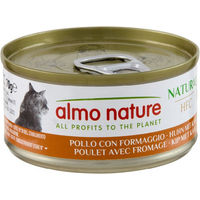 Produktbild von Almo Nature HFC Natural Katzen Nassfutter Huhn mit Käse Adult 6 x 70 g - 6 x 70 g