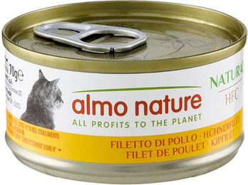 Almo Nature HFC Natural Katzen Nassfutter Hühnerfilet Adult 6 x 70 g - 6 x 70 g – Bild 1 von 3