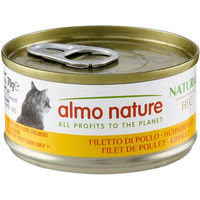 Produktbild von Almo Nature HFC Natural Katzen Nassfutter Hühnerfilet Adult 6 x 70 g - 6 x 70 g