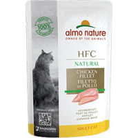 Produktbild von Almo Nature HFC Natural Katzen Nassfutter Hühnerfilet Monoprotein 24 x 55 g